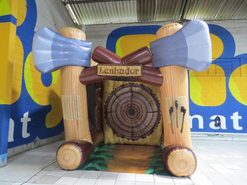 Acerte ao Alvo Lenhador