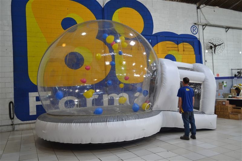 Bubble House com Pula Pula